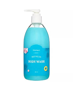 Deoproce Refresh Body Wash - Гель для душа освежающий 400 мл